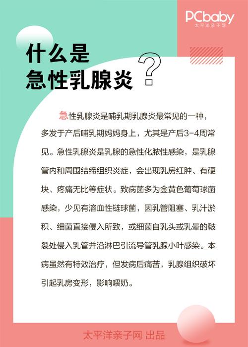 急性乳腺炎的临床表现的特点